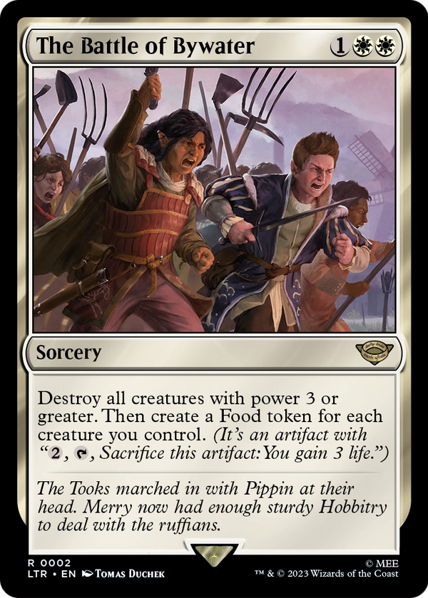 The Battle of Bywater (LTR-002) - The Lord of the Rings: Tales of Middle-earth Foil