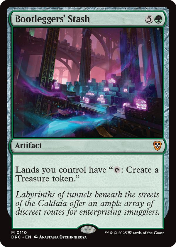 Bootleggers' Stash (DRC-110) - Commander: Aetherdrift