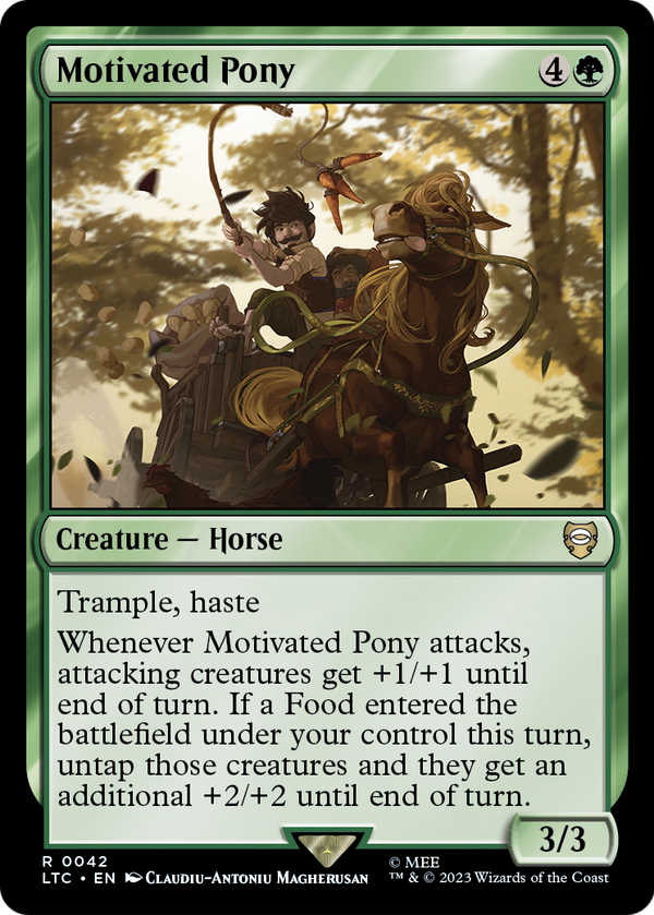 Motivated Pony (LTC-042) - Tales of Middle-earth Commander