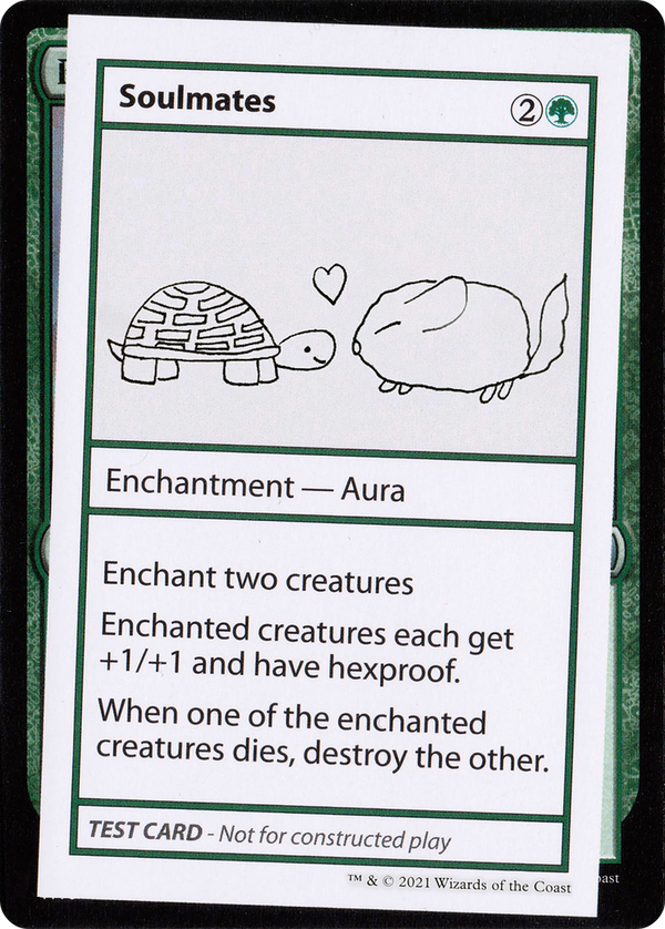 Soulmates (No PW Symbol) (CMB1-) - Mystery Booster Playtest Cards 2021