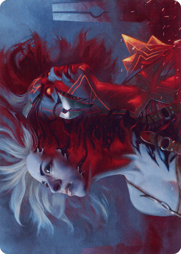Thrill of Possibility // Thrill of Possibility (AONE-036) - Phyrexia: All Will Be One Art Series (Borderless) Foil