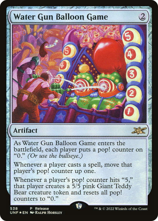Water Gun Balloon Game (LARP-538) - Unfinity Foil