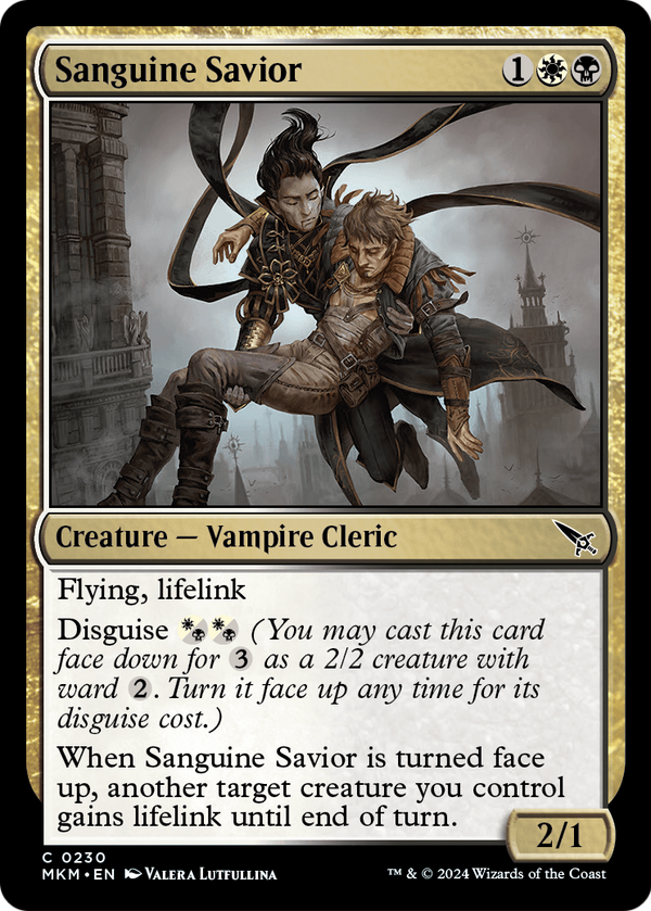 Sanguine Savior (MKM-230) - Murders at Karlov Manor Foil