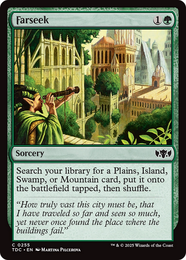 Farseek (TDC-255) - Commander: Tarkir: Dragonstorm