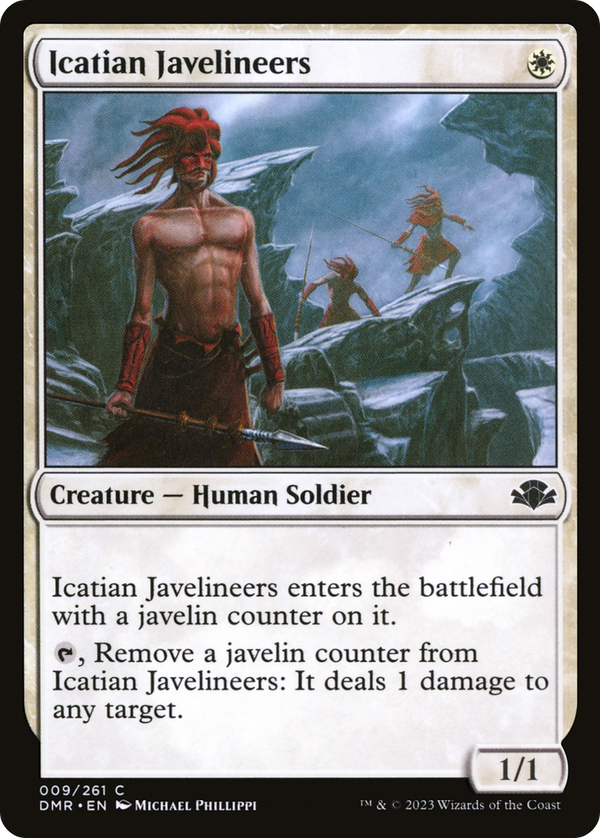 Icatian Javelineers (DMR-009) - Dominaria Remastered Foil