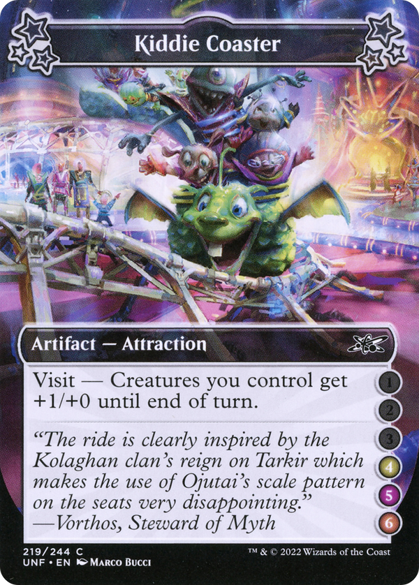 Kiddie Coaster (4-5-6) (UNF-219) - Unfinity Foil