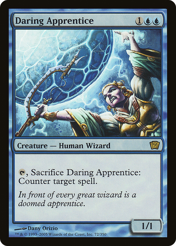 Daring Apprentice (9ED-072) - 9th Edition Foil