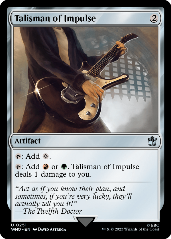 Talisman of Impulse (WHO-251) - Doctor Who
