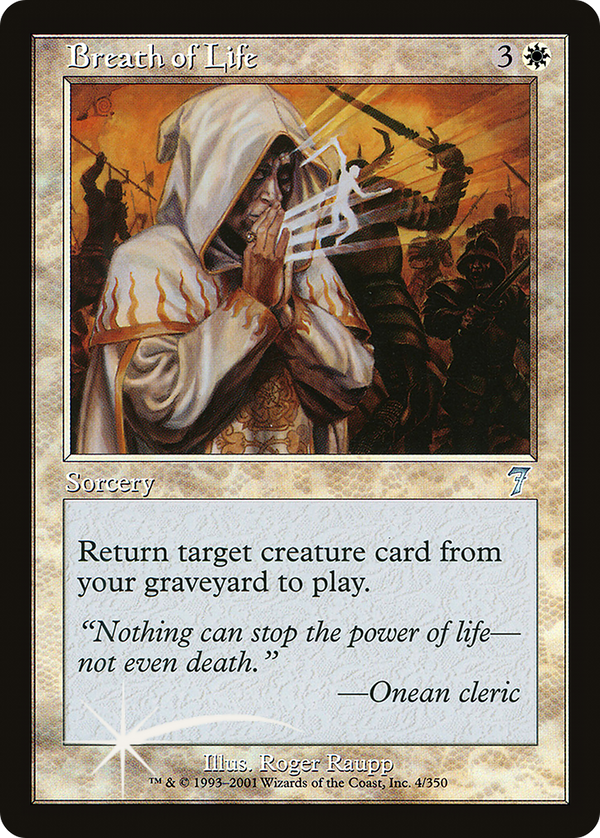 Breath of Life (7ED-04★) - 7th Edition Foil