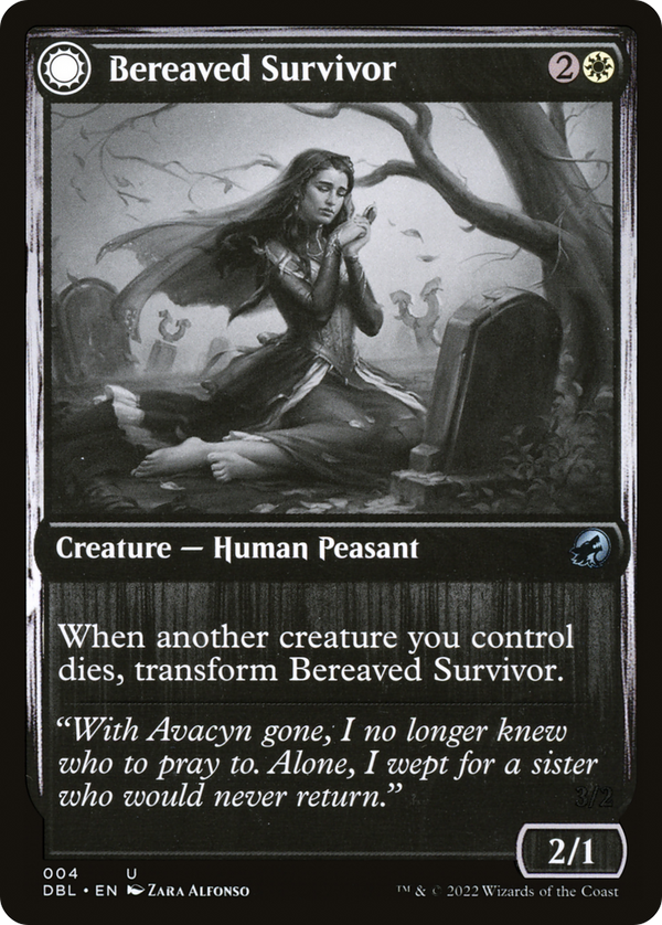 Bereaved Survivor (DBL-004) - Innistrad: Double Feature: (Double Faced Transform)