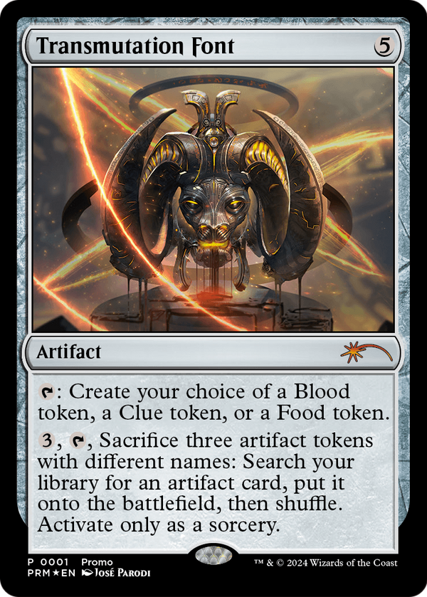 Transmutation Font (LARP-001) - Wizards Play Network 2024 Foil