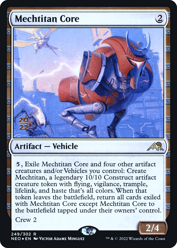 Mechtitan Core (PRE-249) - Kamigawa: Neon Dynasty Promos Foil