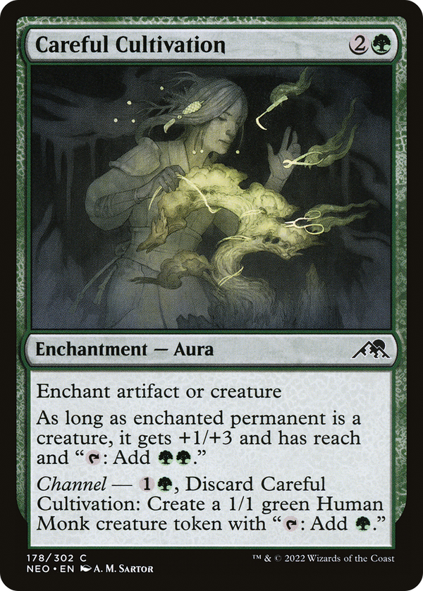 Careful Cultivation (NEO-178) - Kamigawa: Neon Dynasty