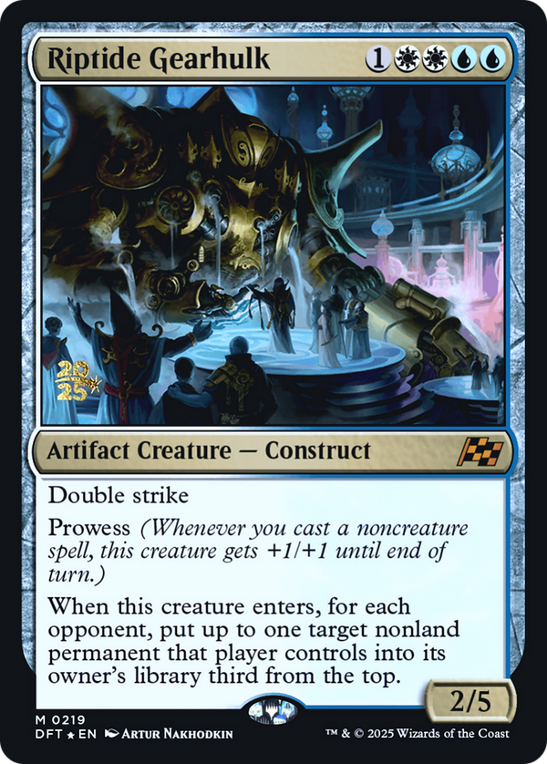 Riptide Gearhulk (PRE-219) - Prerelease Cards Foil