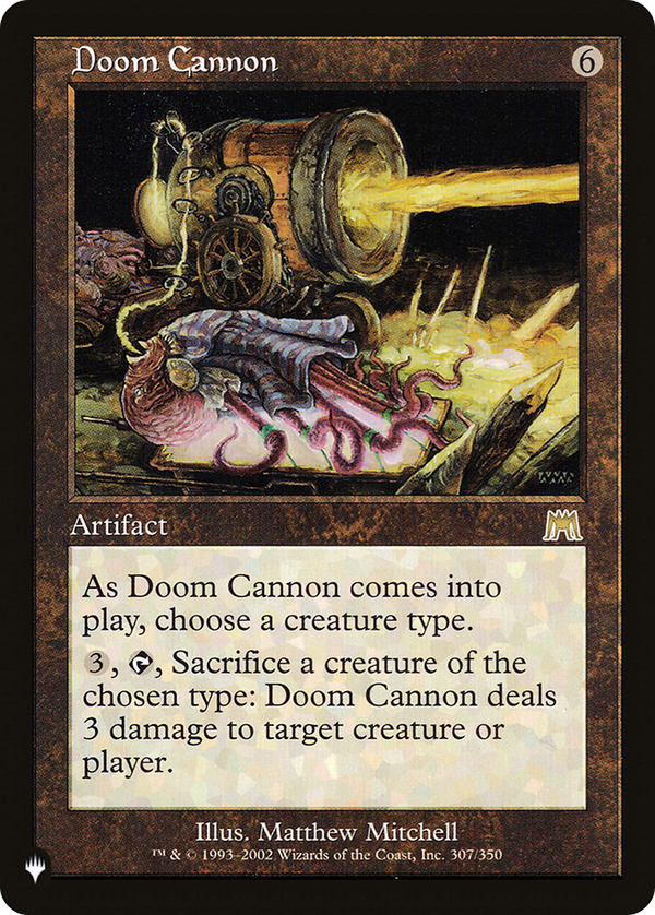 Doom Cannon (LIST-ONS-307) - The List