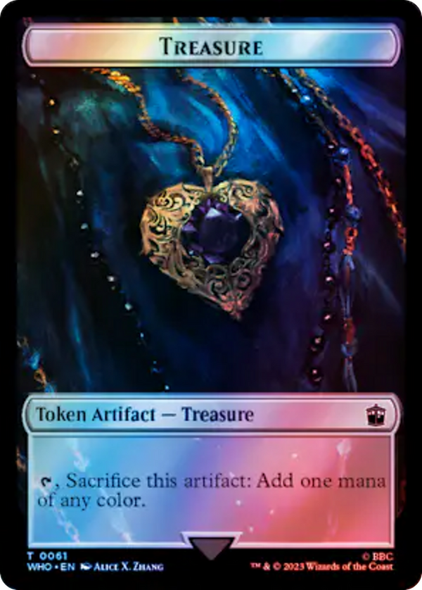 Treasure (TWHO-061) - Doctor Who Tokens Foil