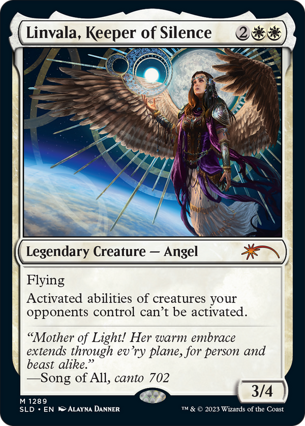 Linvala, Keeper of Silence (SLD-1289) - Secret Lair Drop