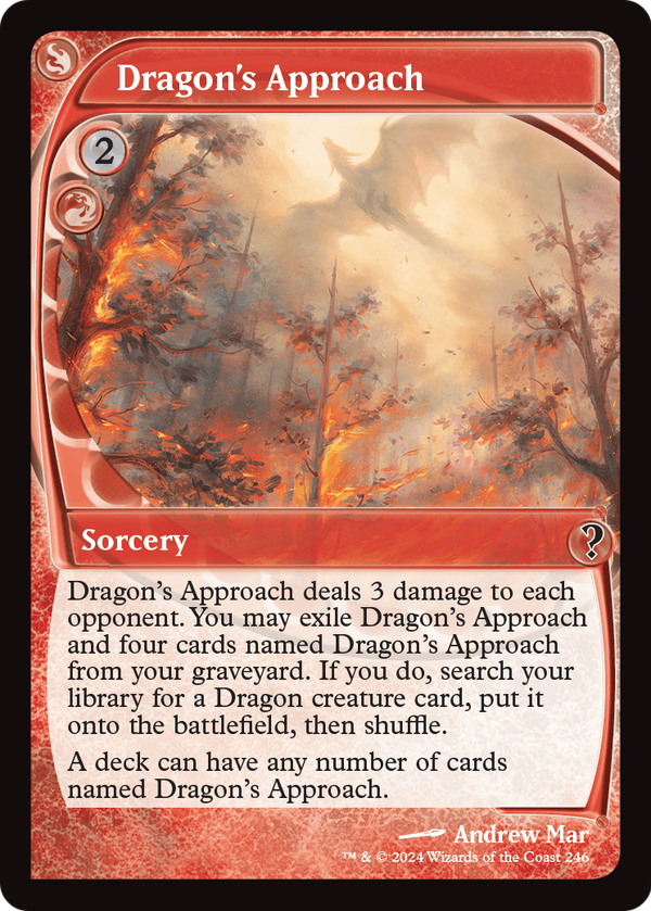 Dragon's Approach (Future Sight) (MB2-246) - Mystery Booster 2 Foil