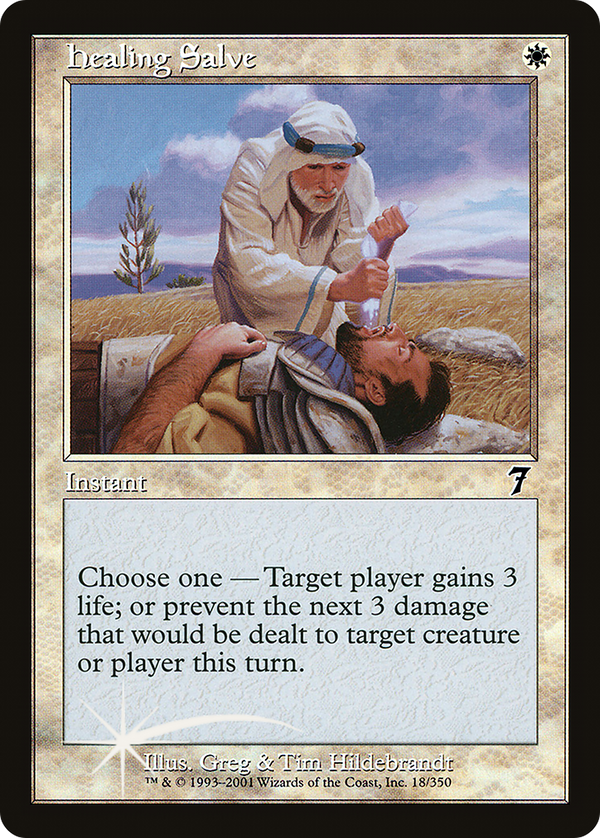 Healing Salve (7ED-18★) - 7th Edition
