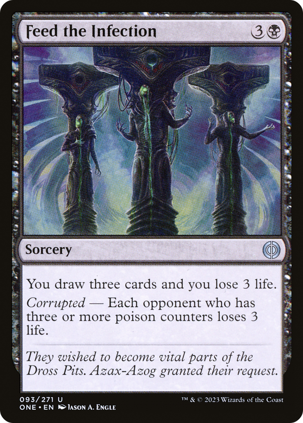 Feed the Infection (ONE-093) - Phyrexia: All Will Be One Foil