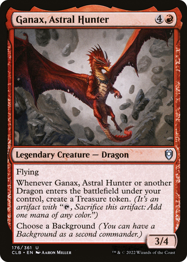 Ganax, Astral Hunter (CLB-176) - Commander Legends: Battle for Baldur's Gate