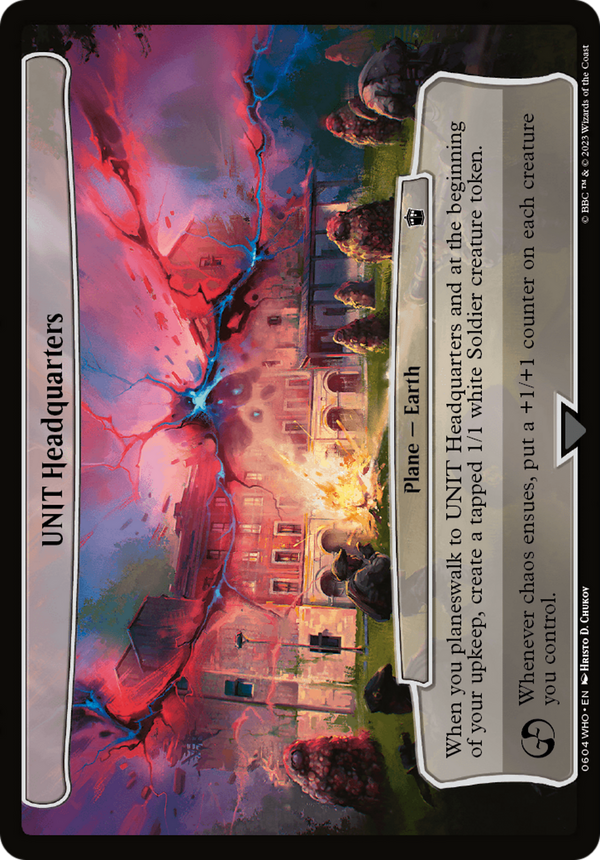 UNIT Headquarters (WHO-604) - Doctor Who