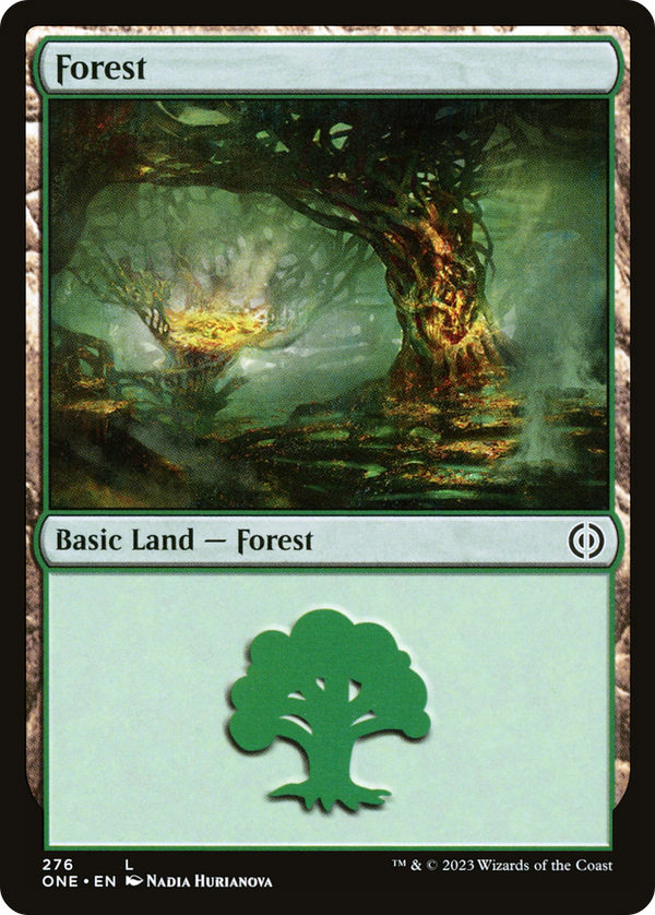 Forest (276) (ONE-276) - Phyrexia: All Will Be One