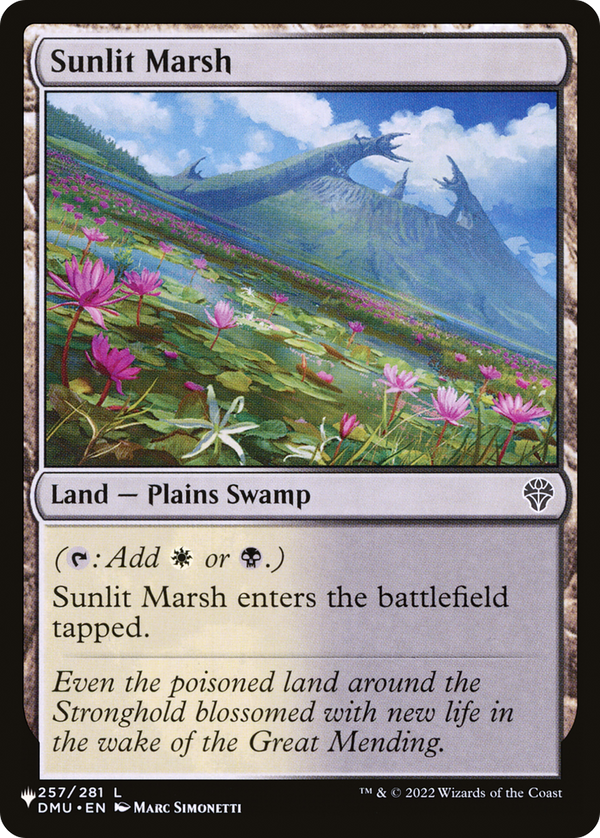 Sunlit Marsh (LIST-DMU-257) - The List