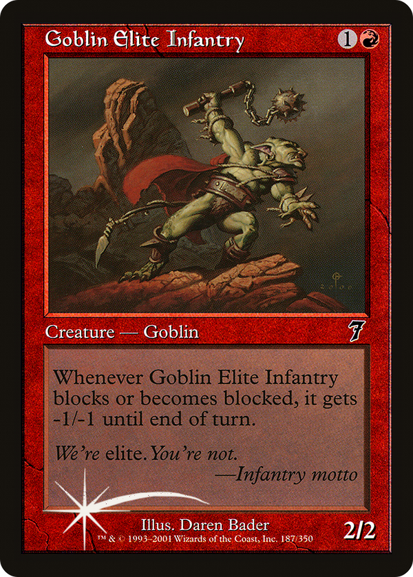 Goblin Elite Infantry (7ED-187★) - 7th Edition