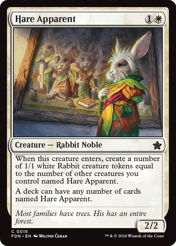 Hare Apparent (FDN-015) - Foundations
