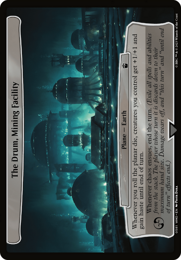 The Drum, Mining Facility (WHO-581) - Doctor Who