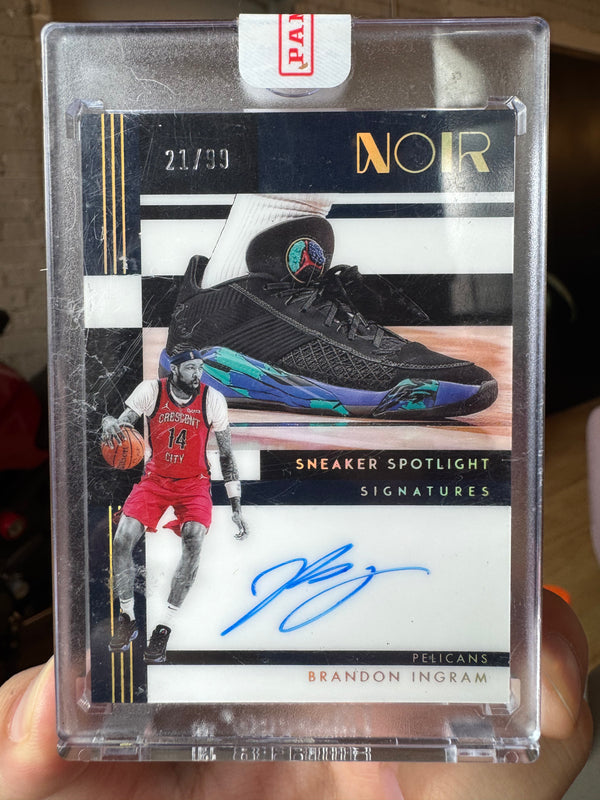 2024 Panini Noir Brandon Ingram Sneaker Spotlight On-Card Auto /99 #26