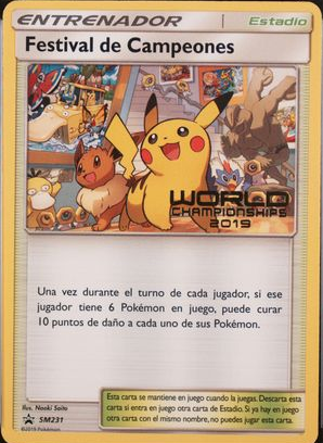 Champions Festival - SM231 (World Championships 2019)  SM Promos - Promo