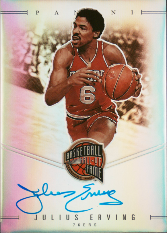 2023 IMPECCABLE JULIUS ERVING UPD-2020 SPECTRA HOF SIG.  UPDATE #SHJER