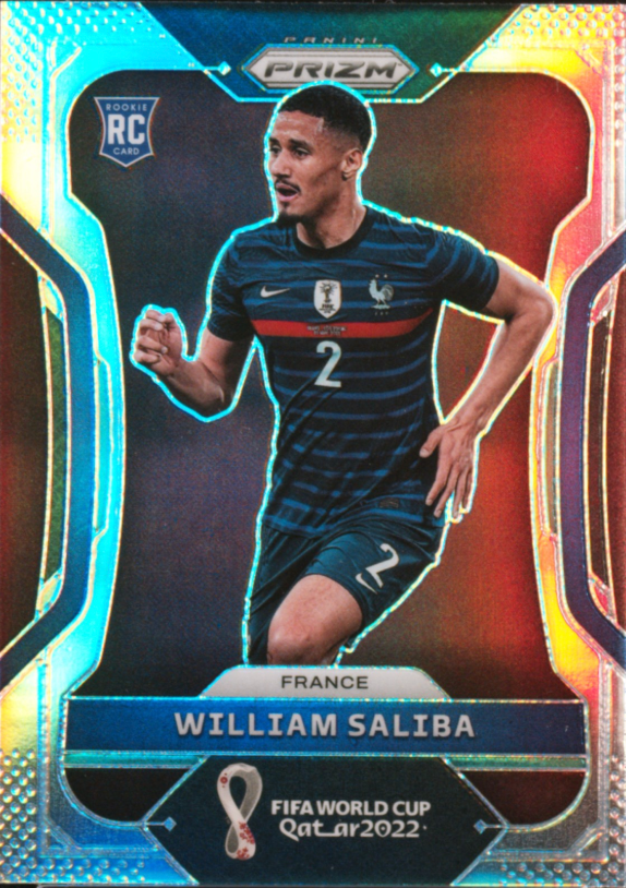 2022 PRIZM WORLD CUP QATAR #106 WILLIAM SALIBA SILVER PRIZM