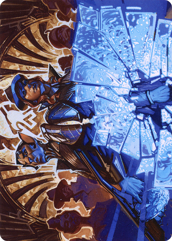 Contractual Safeguard // Contractual Safeguard (ASNC-050) - New Capenna Art Series (Borderless) Foil