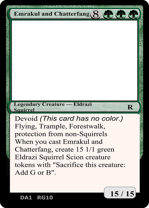 Emrakul and Chatterfang (UNK-) - Unknown Event