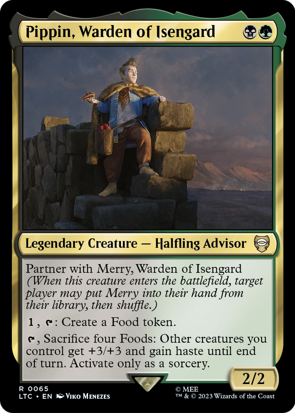 Pippin, Warden of Isengard (LTC-065) - Tales of Middle-earth Commander