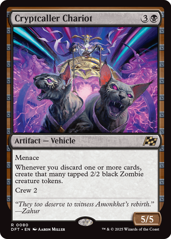 Cryptcaller Chariot (DFT-080) - Aetherdrift