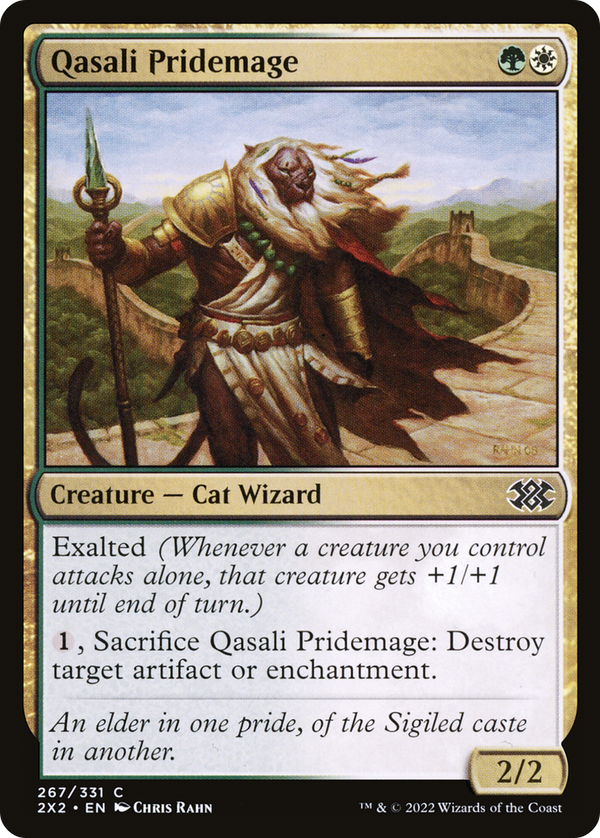 Qasali Pridemage (2X2-267) - Double Masters 2022 Foil