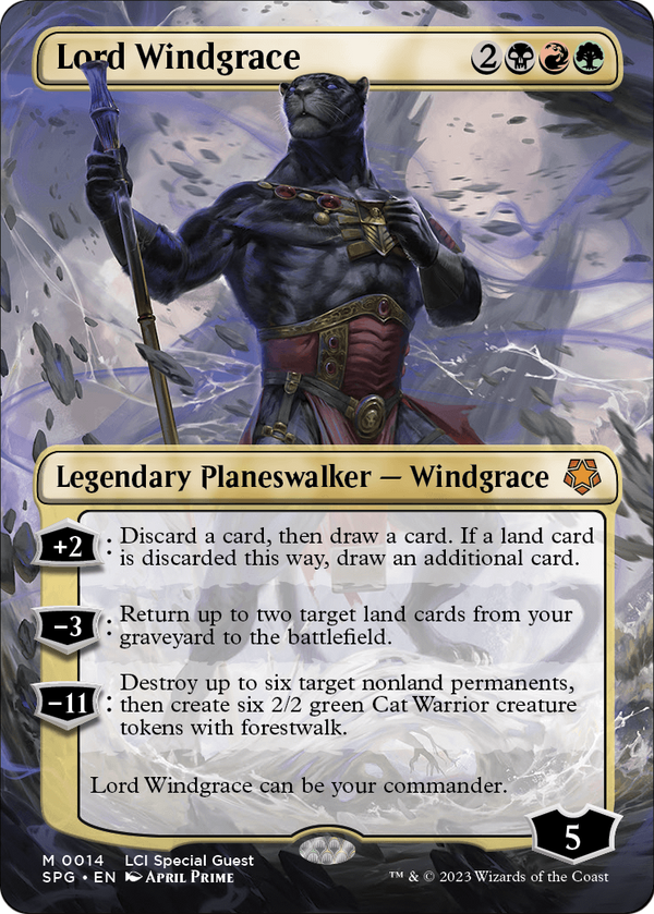 Lord Windgrace (Borderless) (SPG-014) - Special Guests