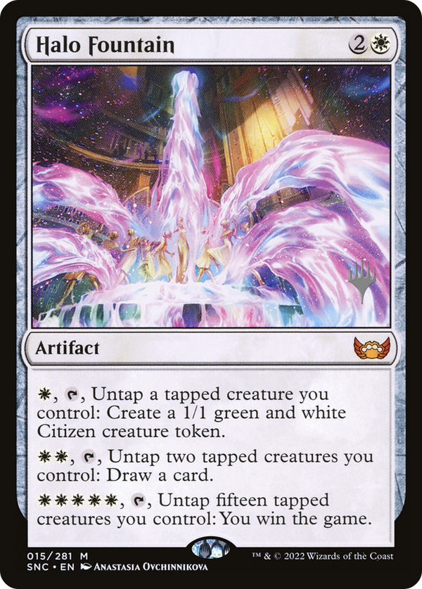 Halo Fountain (PPSNC-015) - Streets of New Capenna Promos