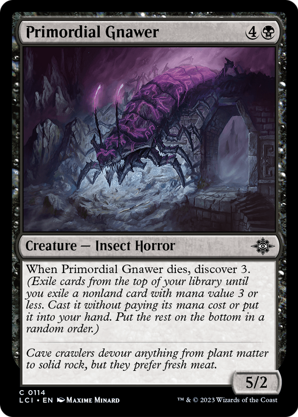 Primordial Gnawer (LCI-114) - The Lost Caverns of Ixalan Foil