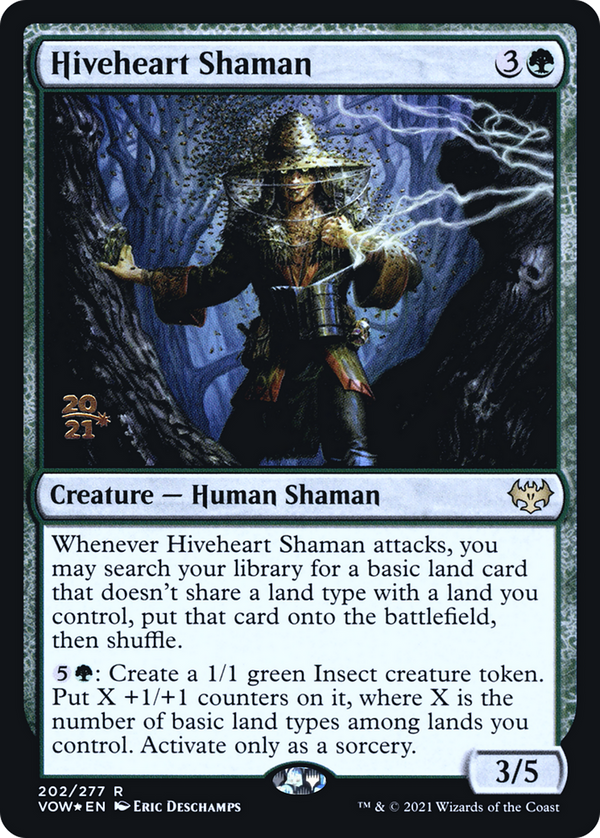Hiveheart Shaman (PRE-202) - Innistrad: Crimson Vow Promos Foil
