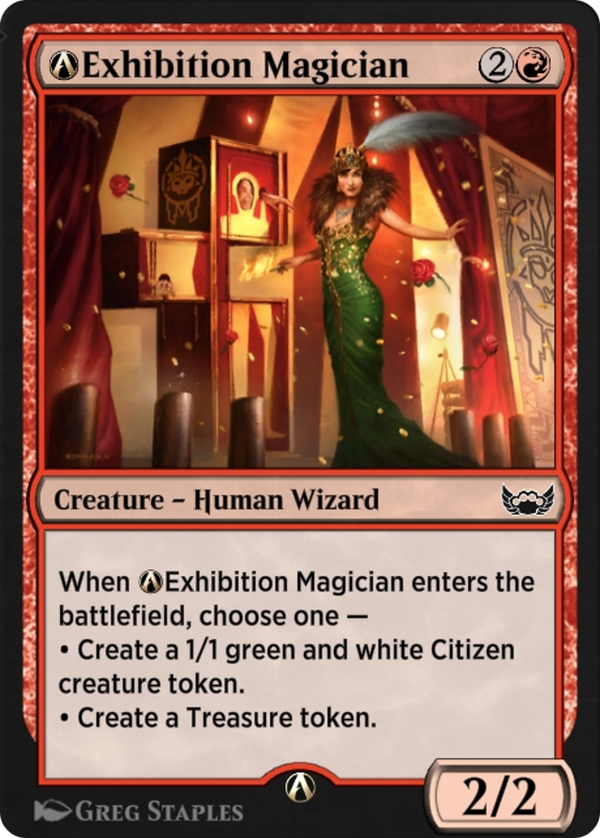 A-Exhibition Magician (SNC-A-106) - Streets of New Capenna