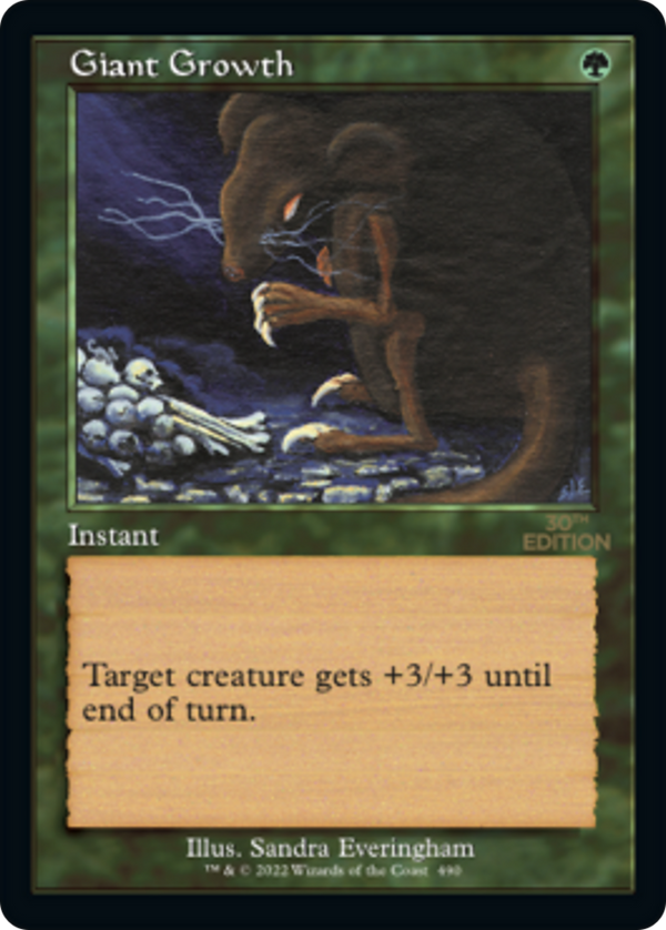 Giant Growth (Retro Frame) (30A-490) - 30th Anniversary Edition