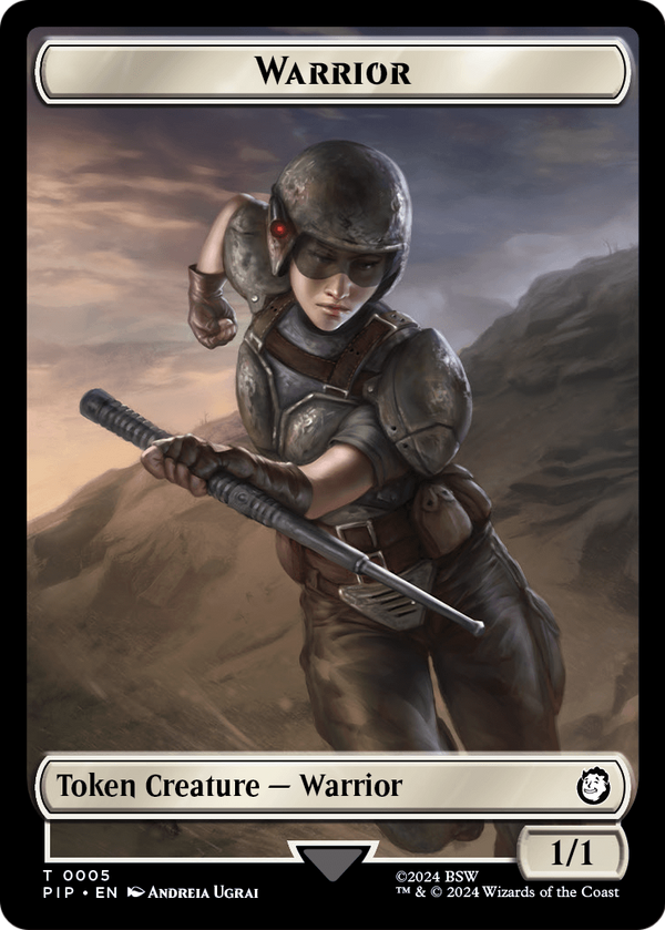 Warrior (TPIP-005) - Fallout Tokens Foil