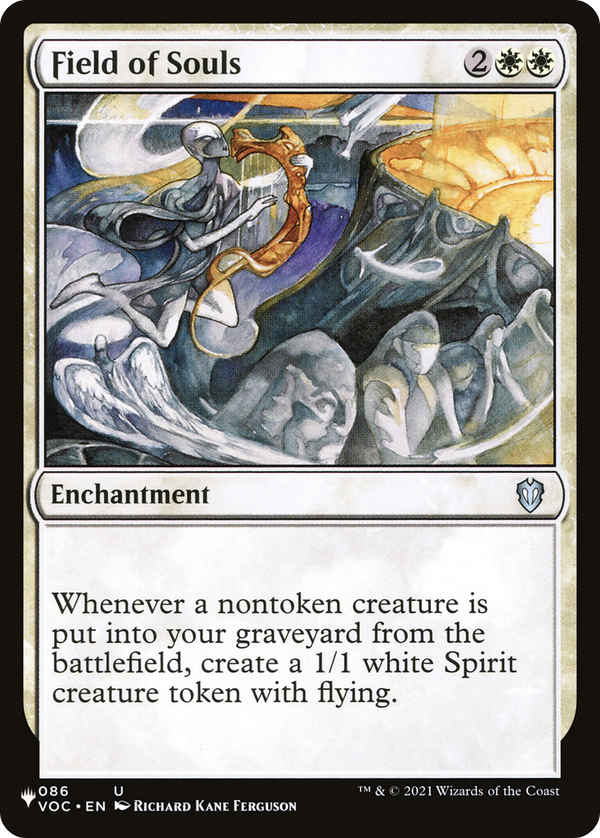 Field of Souls (LIST-VOC-86) - The List