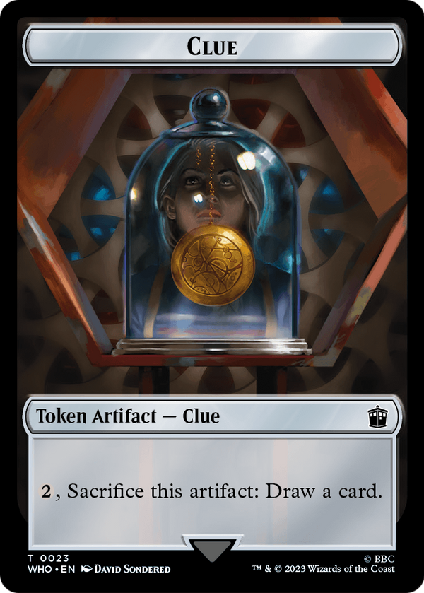Clue (TWHO-023) - Doctor Who Tokens Foil