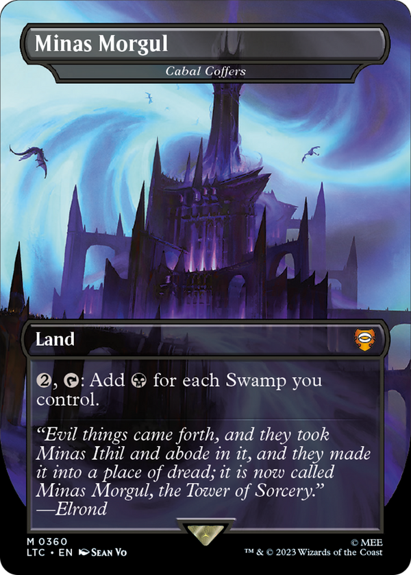 Minas Morgul - Cabal Coffers (LTC-360) - Tales of Middle-earth Commander / Minas Morgul (Borderless)